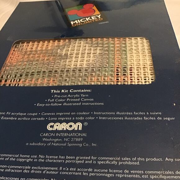 Mickey Mouse Latch Hook Kit New In Box - Picture 4 of 8